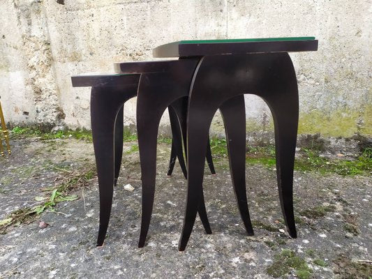 Art Deco Nesting Tables, 1930s, Set of 3-EAD-753184