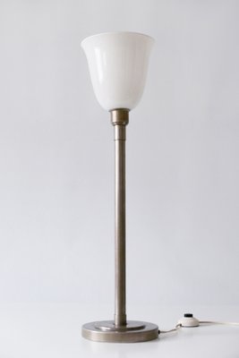 Art Deco Nickel Plated Brass Floor Lamp, 1930s-WPT-581881