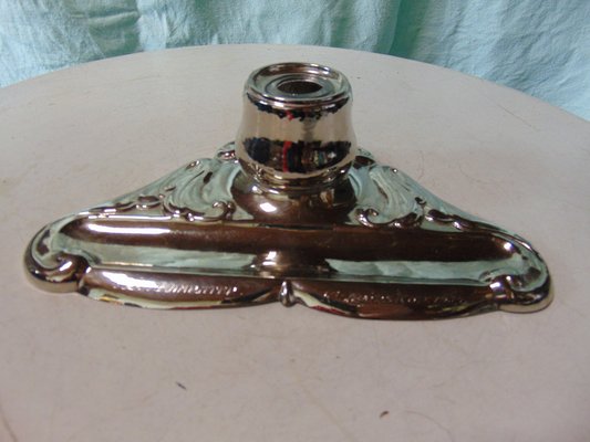 Art Deco, Nickel-Plated Inkwell, From Comrades, 1934-CAQ-1342086