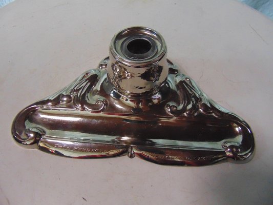 Art Deco, Nickel-Plated Inkwell, From Comrades, 1934-CAQ-1342086