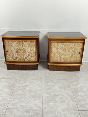 Art Deco Nightstands from Cabiate Furniture, Italy, 1930s, Set of 2-YST-1734374