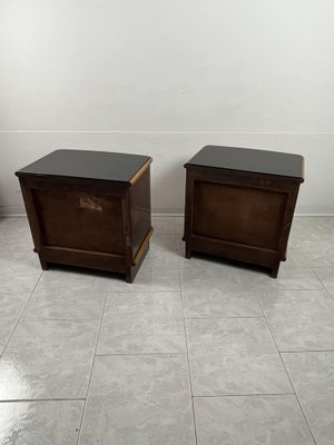 Art Deco Nightstands from Cabiate Furniture, Italy, 1930s, Set of 2-YST-1734374