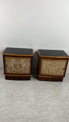 Art Deco Nightstands from Cabiate Furniture, Italy, 1930s, Set of 2-YST-1734374