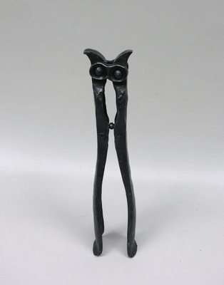 Art Deco Nutcracker Owl in Wrought Iron, 1920s-EY-2021915