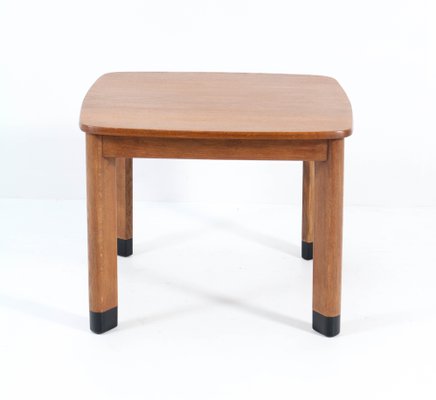 Art Deco Oak Amsterdam School Coffee Table in the Style of Piet Kramer, 1920s-MY-787441