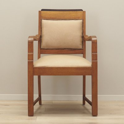 Art Deco Oak Armchair, Denmark, 1950s-VND-1789812