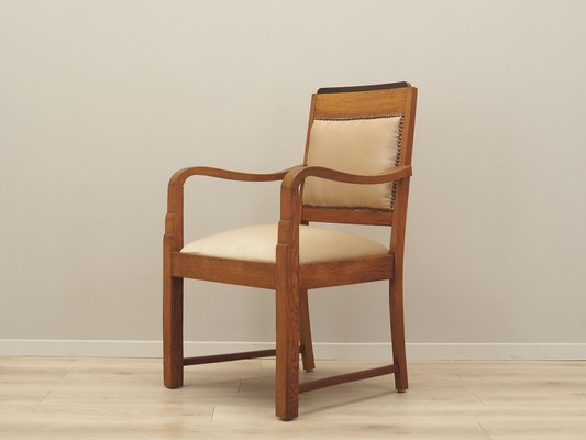 Art Deco Oak Armchair, Denmark, 1950s-VND-1789812