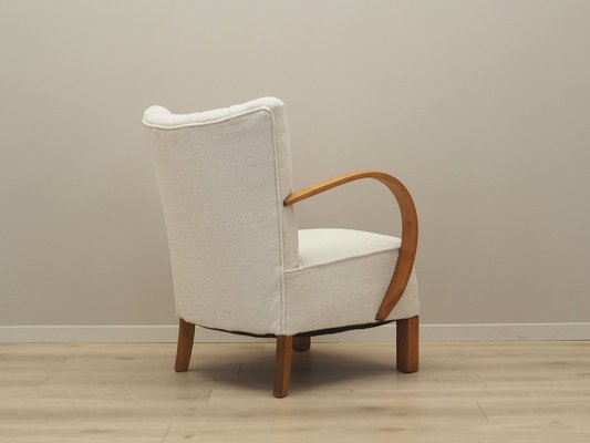 Art Deco Oak Armchair, Denmark, 1950s-VND-1789794