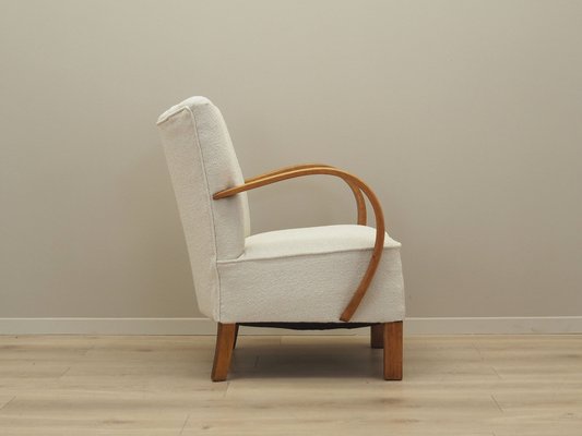 Art Deco Oak Armchair, Denmark, 1950s-VND-1789794