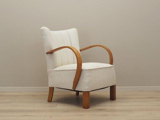 Art Deco Oak Armchair, Denmark, 1950s-VND-1789794