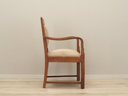 Art Deco Oak Armchair, Denmark, 1950s-VND-1789812