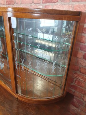 Art Deco Oak Credenza, 1940s-SYO-2031452