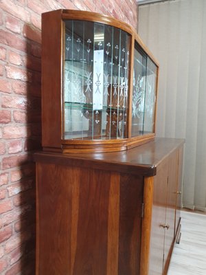 Art Deco Oak Credenza, 1940s-SYO-2031452