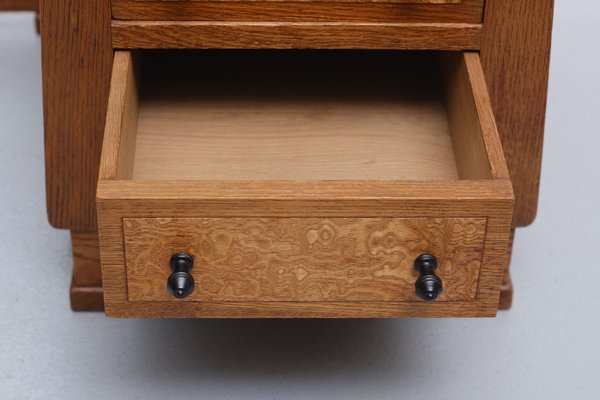 Art Deco Oak Dressing Table, Holland, 1925-GCG-1187815