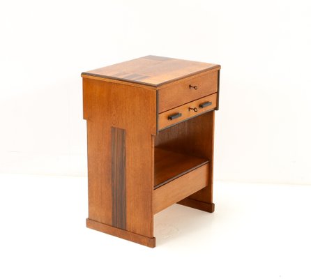 Art Deco Oak Sewing Table by by P.E.L. Izeren for de Genneper Molen, 1920s-MY-1304745