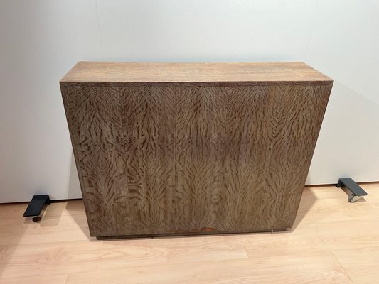 Art Deco Office Cabinet in Limed Oak from De Coene, 1935-NNB-1772832