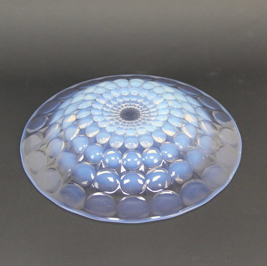 Art Deco Opalescent Glass Bowl, 1930s