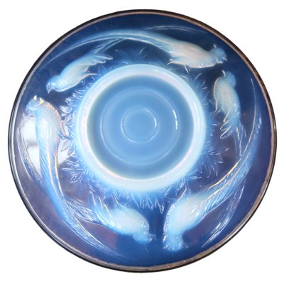 Art Deco Opaline Glass Bowl, 1935-CXC-1229058