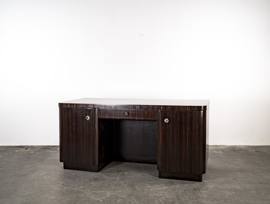 Art Deco or Bauhaus 138/995 Desk by Bruno Paul for Deutsche Werkstätten Hellerau, 1930s-VLO-1029728