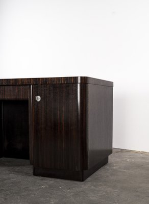 Art Deco or Bauhaus 138/995 Desk by Bruno Paul for Deutsche Werkstätten Hellerau, 1930s-VLO-1029728