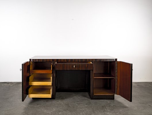 Art Deco or Bauhaus 138/995 Desk by Bruno Paul for Deutsche Werkstätten Hellerau, 1930s-VLO-1029728