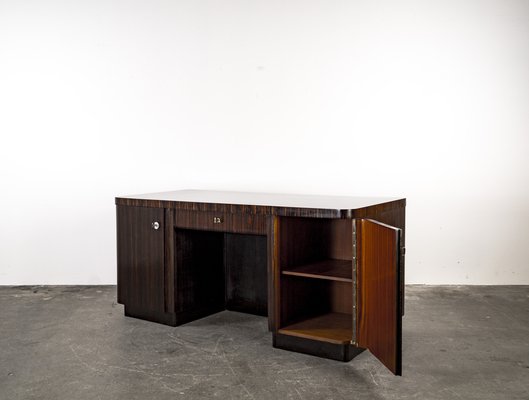 Art Deco or Bauhaus 138/995 Desk by Bruno Paul for Deutsche Werkstätten Hellerau, 1930s-VLO-1029728