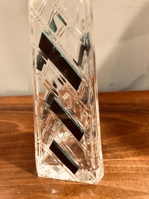 Art Deco Original Crystal Liqueur Bottle, Italy, 1940s-HQI-1301221