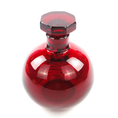 Art Deco Parfume Bottle from Josephinehutte, Poland, 1930s-BKO-1824364