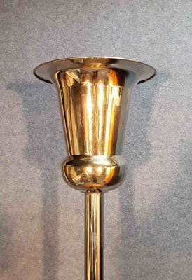 Art Deco Pedestal Floor Lamp, 1930s-AWH-778108