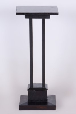 Art Deco Pedestal in Oak, 1920s-WHY-1734268