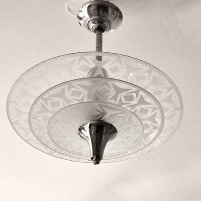 Art Deco Pendant Lamp, 1930s-SY-1798162