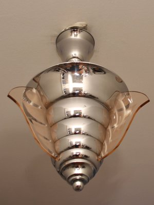 Art Deco Pendant Lamp by Henri Petitot for Maison Petitot, 1930s-SY-1015860