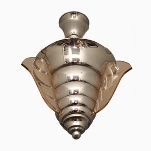 Art Deco Pendant Lamp by Henri Petitot for Maison Petitot, 1930s-SY-1015860