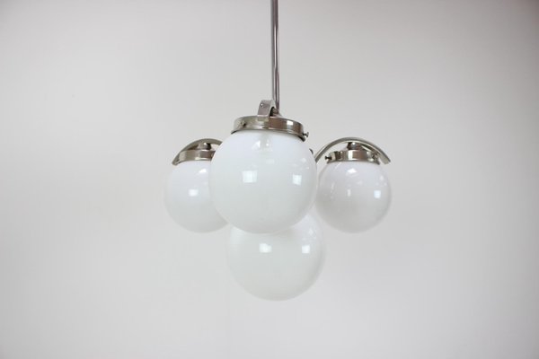 Art Deco Pendant Lamp, Czechoslovakia, 1930s-TZ-1326542