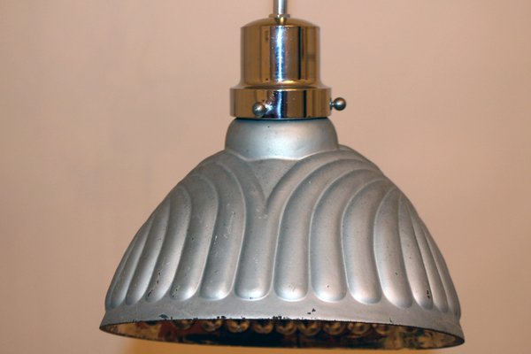 Art Deco Pendant Lamp in Mirror Glass-ZWH-1268159