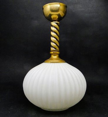 Art Deco Pendant Lamp, Poland, 1950s-BKO-1417510