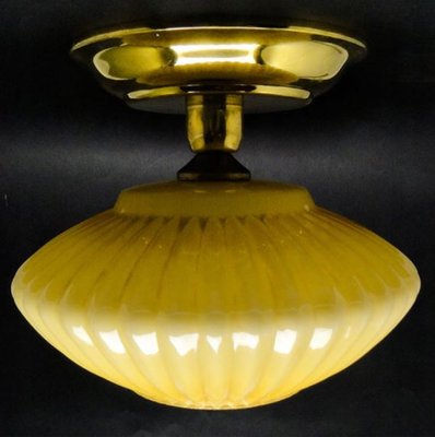 Art Deco Pendant Lamp, Poland, 1950s-BKO-1417494