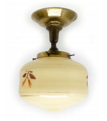 Art Deco Pendant Lamp, Poland, 1950s-BKO-1417654