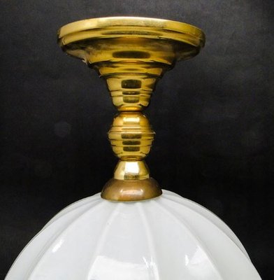 Art Deco Pendant Lamp, Poland, 1950s-BKO-1417497