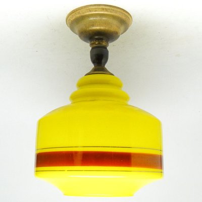 Art Deco Pendant Lamp, Poland, 1970s-BKO-1417442