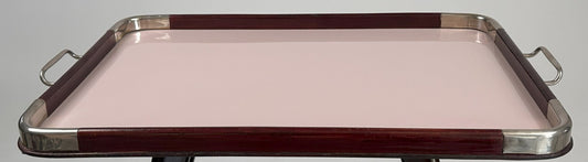 Art Deco Pink Tray