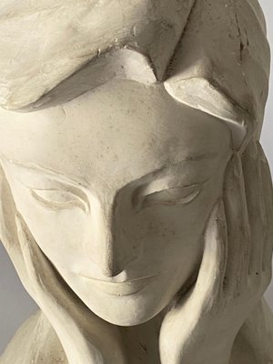 Art Deco Plaster Sculpture in the Style of Jan & Joel Martel, France, 1930s-UR-1436833