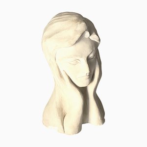 Art Deco Plaster Sculpture in the Style of Jan & Joel Martel, France, 1930s-UR-1436833