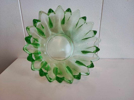 Art Deco Plate in Uranium Glass, 1920s-CAQ-2033710