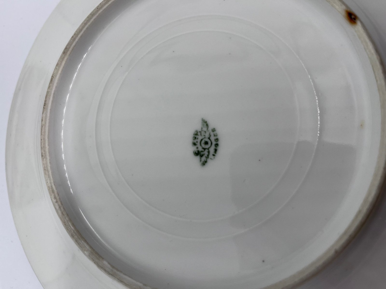 Art Deco Plates and Dish from Chabrol et Poirier, Set of 9-AVC-1298563