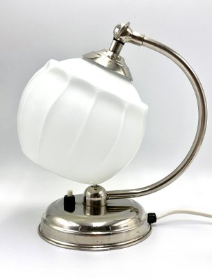 Art Deco Polish Bedside Table Lamp, 1950s-ZCY-1737468