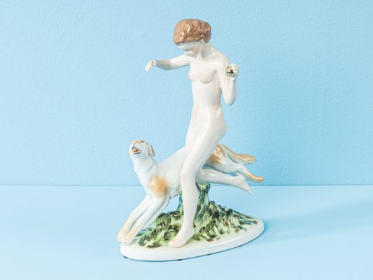 Art Deco Porcelain Figure, 1930s-GPP-787171