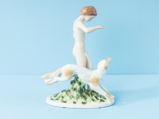 Art Deco Porcelain Figure, 1930s-GPP-787171