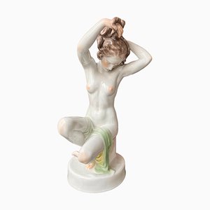 Art Deco Porcelain Figure by Elek Lux for Herend, 1920s-SEI-1404710