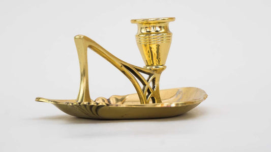 Art Deco Portable Candle Holder, 1920s